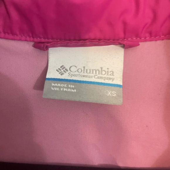 Columbia Pink rain coat size‎ XS - Picture 2 of 4